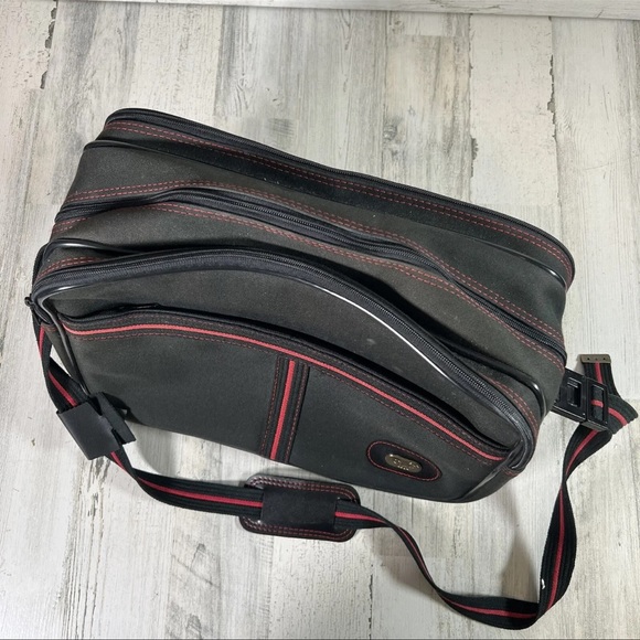 Diane von Furstenburg DVF Carry On Weekender Overnight Luggage Bag Black - Picture 5 of 6